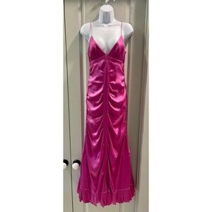 Elegant Pink Maxi Dress